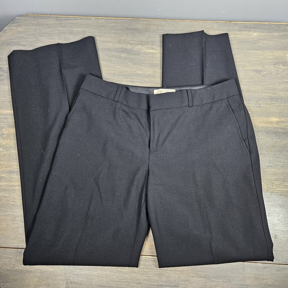 Banana Republic Wool Pants Womens 8 Martin‎ Dress Black Bottoms Business Work
